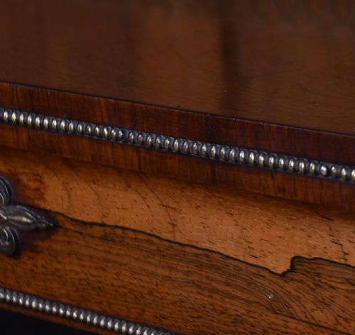 REGENCY ROSEWOOD OPEN BOOKCASE - ADDITIONAL PHOTO 8
