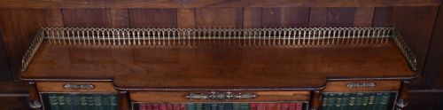 REGENCY ROSEWOOD OPEN BOOKCASE - ADDITIONAL PHOTO 14