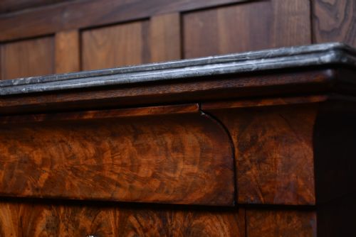 FRENCH MAHOGANY COMMODE CHEST OF DRAWERS - ADDITIONAL PHOTO 9