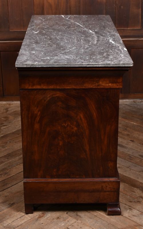 FRENCH MAHOGANY COMMODE CHEST OF DRAWERS - ADDITIONAL PHOTO 10