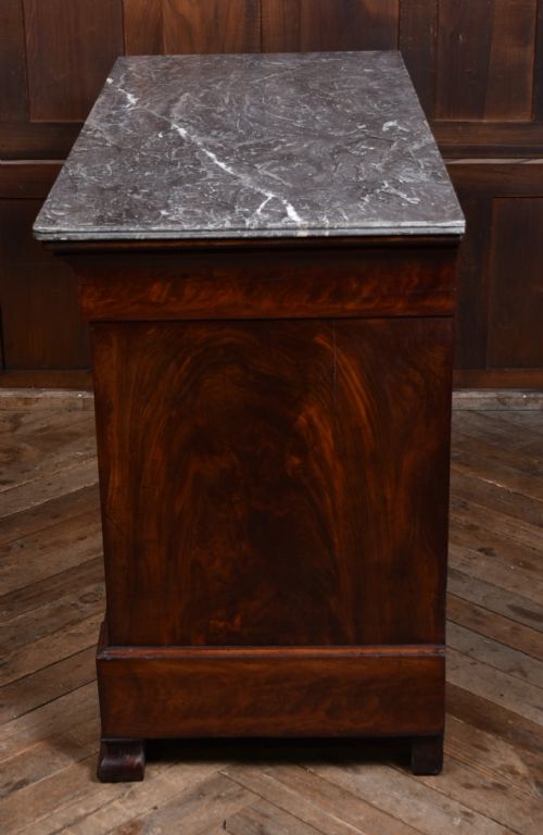 FRENCH MAHOGANY COMMODE CHEST OF DRAWERS - ADDITIONAL PHOTO 12