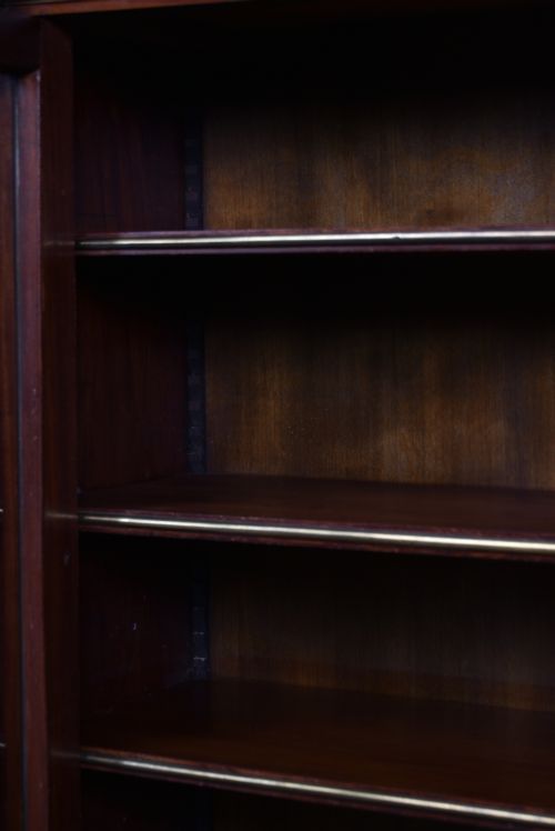 FRENCH MAHOGANY BOOKCASE DISPLAY CABINET - ADDITIONAL PHOTO 9