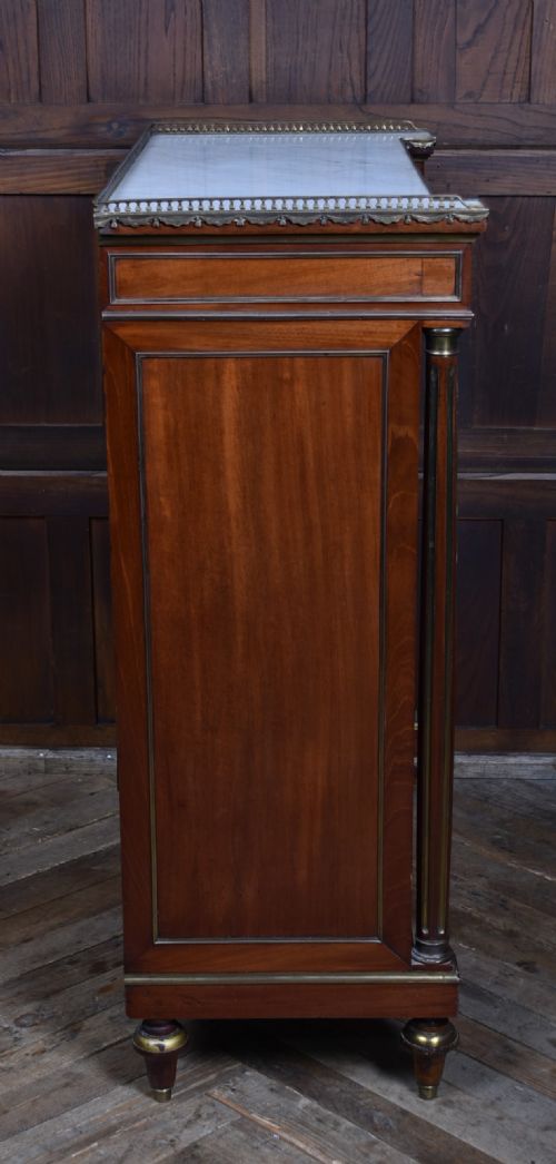 FRENCH MAHOGANY BOOKCASE DISPLAY CABINET - ADDITIONAL PHOTO 11