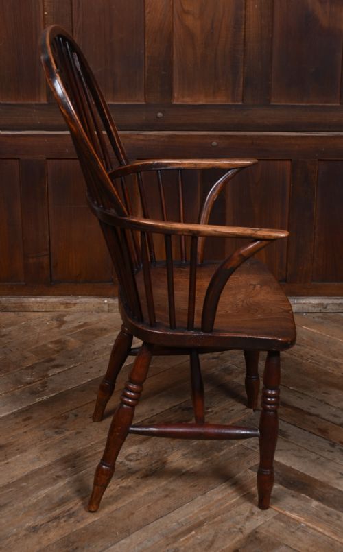 WHEELBACK ELM WINDSOR CHAIR - ADDITIONAL PHOTO 6