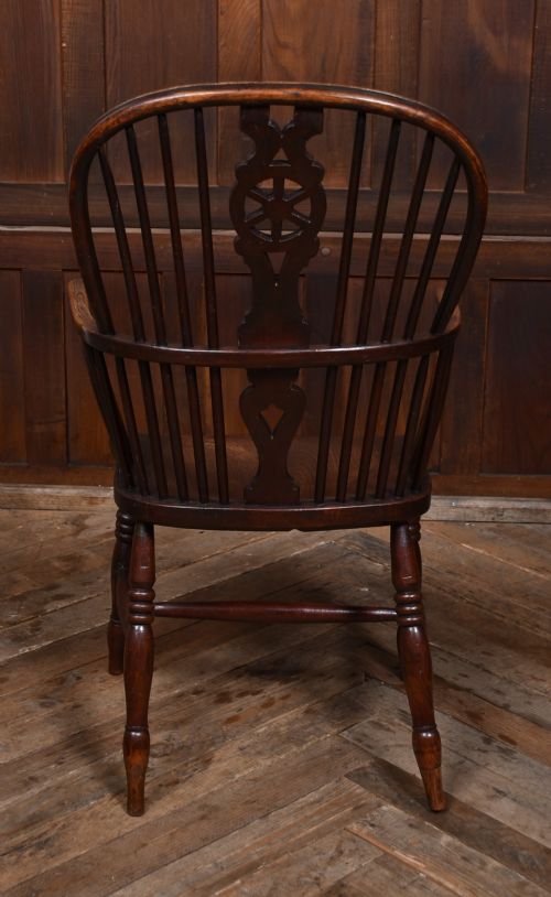 WHEELBACK ELM WINDSOR CHAIR - ADDITIONAL PHOTO 7