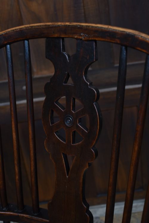 WHEELBACK ELM WINDSOR CHAIR - ADDITIONAL PHOTO 9