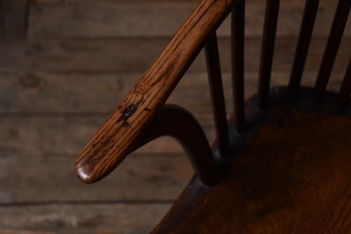 WHEELBACK ELM WINDSOR CHAIR - ADDITIONAL PHOTO 11