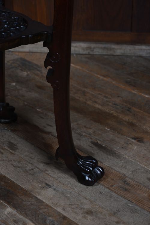 CHINESE MARBLE TOP PLANT STAND - ADDITIONAL PHOTO 7