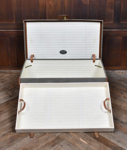 EDWARDIAN CANVAS TRAVEL TRUNK - ADDITIONAL PHOTO 14