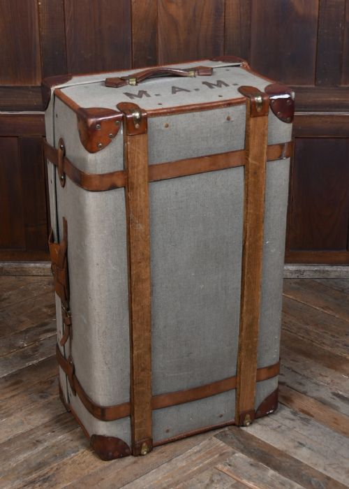 EDWARDIAN CANVAS TRAVEL TRUNK - ADDITIONAL PHOTO 16