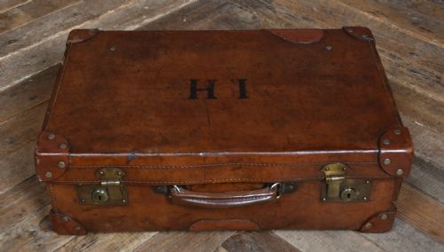 EDWARDIAN LEATHER TRAVEL CASE - ADDITIONAL PHOTO 1