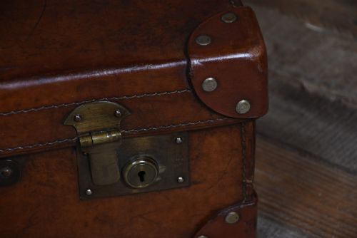 EDWARDIAN LEATHER TRAVEL CASE - ADDITIONAL PHOTO 4