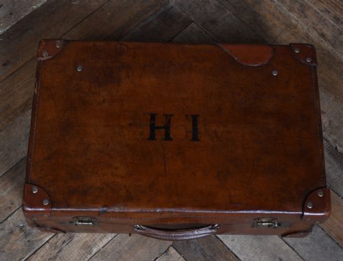 EDWARDIAN LEATHER TRAVEL CASE - ADDITIONAL PHOTO 5