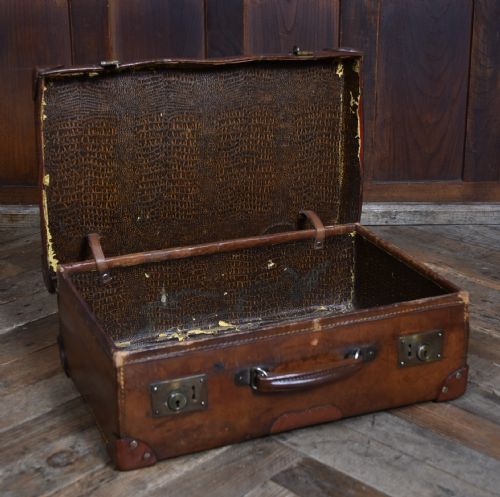 EDWARDIAN LEATHER TRAVEL CASE - ADDITIONAL PHOTO 6