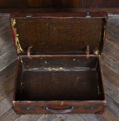 EDWARDIAN LEATHER TRAVEL CASE - ADDITIONAL PHOTO 7