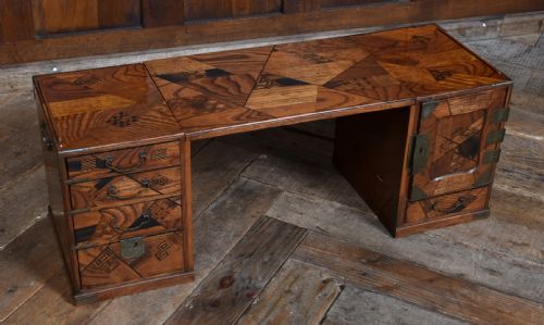 JAPANESE MEIJI PARQUETRY SCHOLARS' BOX - ADDITIONAL PHOTO 3
