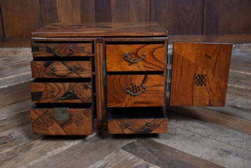 JAPANESE MEIJI PARQUETRY SCHOLARS' BOX - ADDITIONAL PHOTO 9