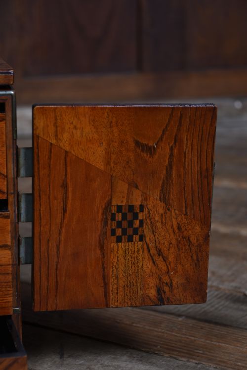 JAPANESE MEIJI PARQUETRY SCHOLARS' BOX - ADDITIONAL PHOTO 11