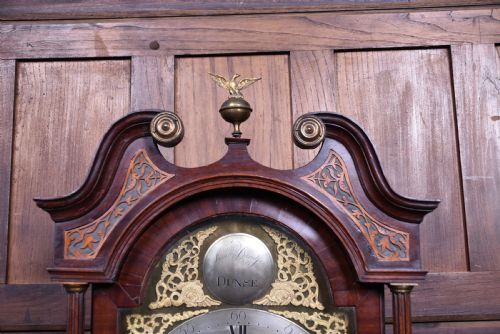 SCOTTISH MAHOGANY LONGCASE CLOCK BY NINIAN DAVIDSON OF DUNSE - ADDITIONAL PHOTO 3