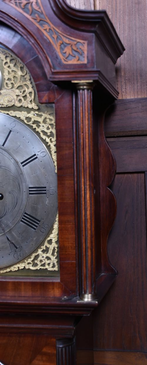 SCOTTISH MAHOGANY LONGCASE CLOCK BY NINIAN DAVIDSON OF DUNSE - ADDITIONAL PHOTO 5