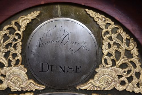 SCOTTISH MAHOGANY LONGCASE CLOCK BY NINIAN DAVIDSON OF DUNSE - ADDITIONAL PHOTO 7