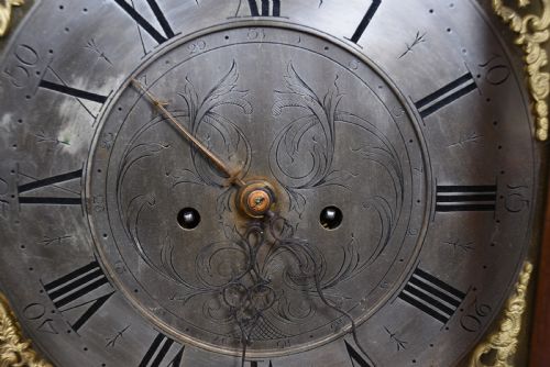 SCOTTISH MAHOGANY LONGCASE CLOCK BY NINIAN DAVIDSON OF DUNSE - ADDITIONAL PHOTO 8