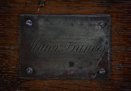 VICTORIAN IRON BOUND SILVER BOX - ADDITIONAL PHOTO 3