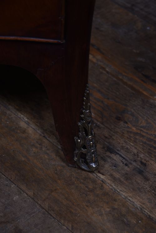 CONTINENTAL WALNUT SECRETARY BAROQUE ROLL TOP BUREAU - ADDITIONAL PHOTO 8