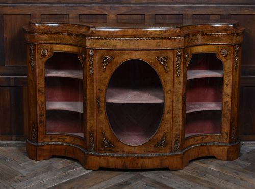 VICTORIAN WALNUT CREDENZA - ADDITIONAL PHOTO 1