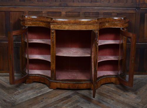 VICTORIAN WALNUT CREDENZA - ADDITIONAL PHOTO 7