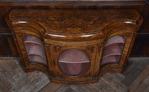 VICTORIAN WALNUT CREDENZA - ADDITIONAL PHOTO 18