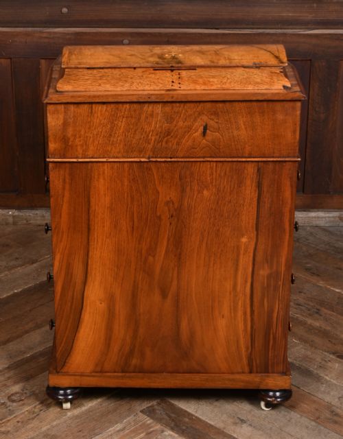 VICTORIAN WALNUT DAVENPORT - ADDITIONAL PHOTO 12