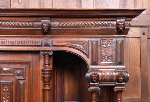 PAIR OF CONTINENTAL WALNUT CABINETS - ADDITIONAL PHOTO 3
