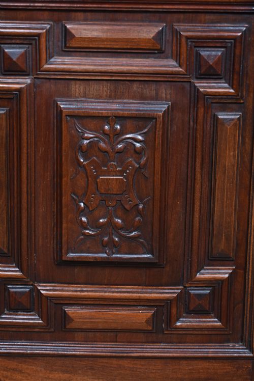 PAIR OF CONTINENTAL WALNUT CABINETS - ADDITIONAL PHOTO 15