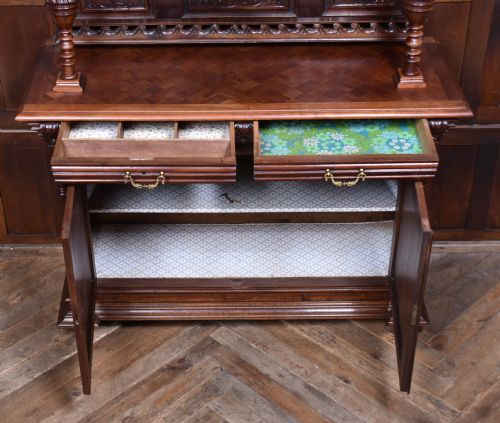 PAIR OF CONTINENTAL WALNUT CABINETS - ADDITIONAL PHOTO 21