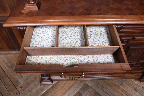 PAIR OF CONTINENTAL WALNUT CABINETS - ADDITIONAL PHOTO 22