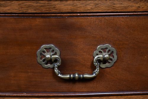 EDWARDIAN MAHOGANY CHEST ON CHEST - ADDITIONAL PHOTO 4