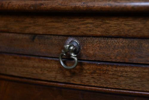 EDWARDIAN MAHOGANY CHEST ON CHEST - ADDITIONAL PHOTO 6