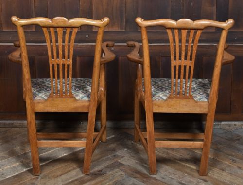 PAIR OF WHEELER OF ARNCROACH ARM CHAIRS - ADDITIONAL PHOTO 9