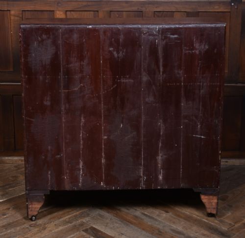 GEORGIAN MAHOGANY WRITING BUREAU - ADDITIONAL PHOTO 19