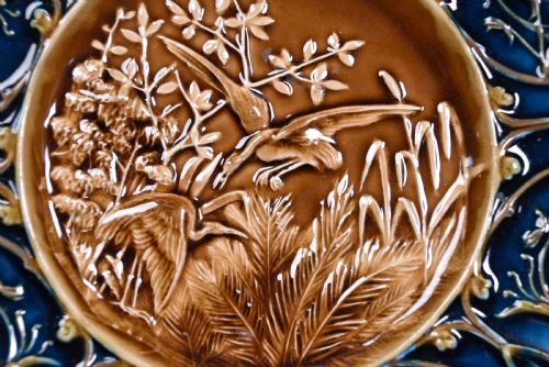 MAJOLICA PLATE BY SCHUTZ BLANSKO - ADDITIONAL PHOTO 3