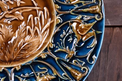 MAJOLICA PLATE BY SCHUTZ BLANSKO - ADDITIONAL PHOTO 6