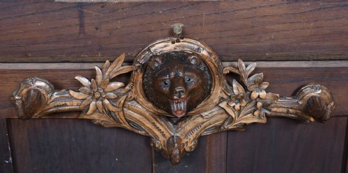 BLACK FOREST BEAR COAT HOOK - ADDITIONAL PHOTO 1