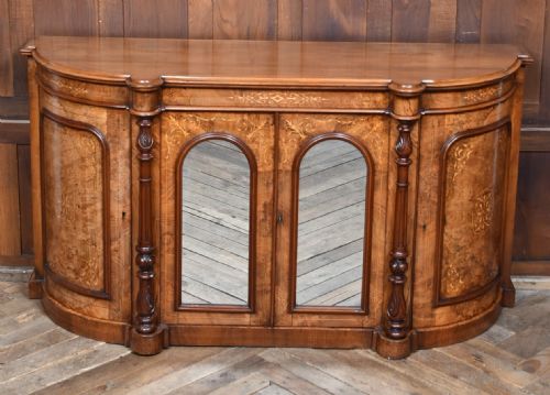 VICTORIAN WALNUT CREDENZA - ADDITIONAL PHOTO 1