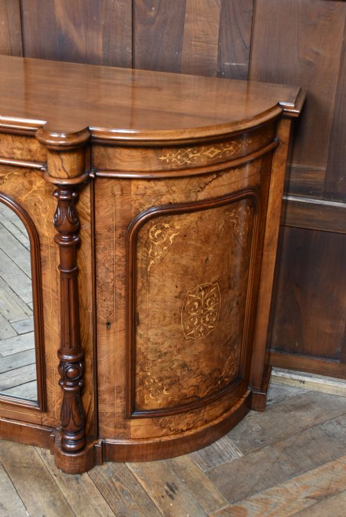VICTORIAN WALNUT CREDENZA - ADDITIONAL PHOTO 7