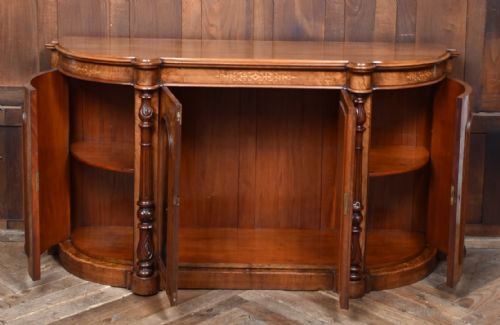 VICTORIAN WALNUT CREDENZA - ADDITIONAL PHOTO 8