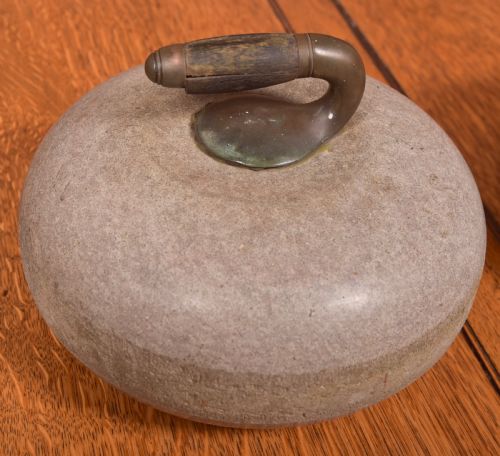 PAIR OF GRANIT CURLING STONES - ADDITIONAL PHOTO 2