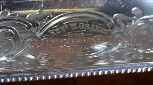 VICTORIAN EPNS DESK SET - ADDITIONAL PHOTO 5