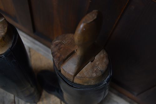 EDWARDIAN LADIES RIDING BOOTS ESTIMATED SIZE 5 - ADDITIONAL PHOTO 7