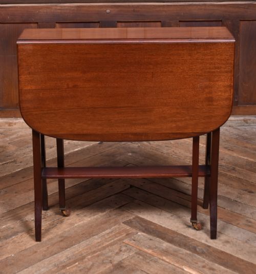 EDWARDIAN MAHOGANY SUTHERLAND TABLE - ADDITIONAL PHOTO 1